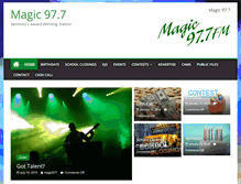 Tablet Screenshot of magic977.com